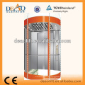 Vente chaude DEAO Machine Roomless Panoramic Lift